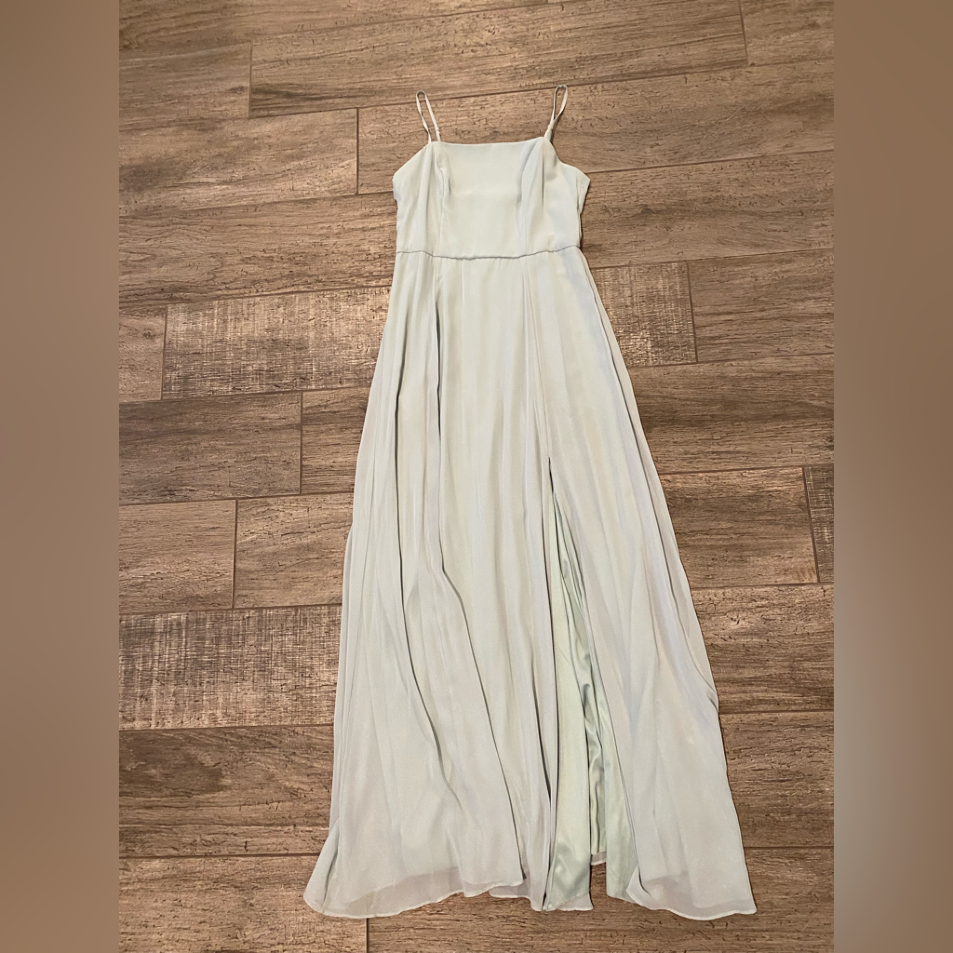Women’s Bridesmaid Dress, Light Sage- 8